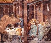 GOZZOLI, Benozzo Scenes from the Life of St Francis (Scene 8, south wall) dh Sweden oil painting reproduction